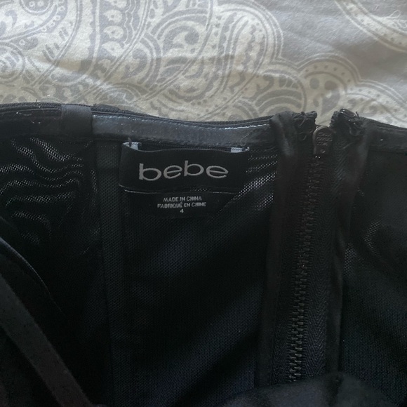 Elegant Black Strapless Dress - Picture 5 of 7